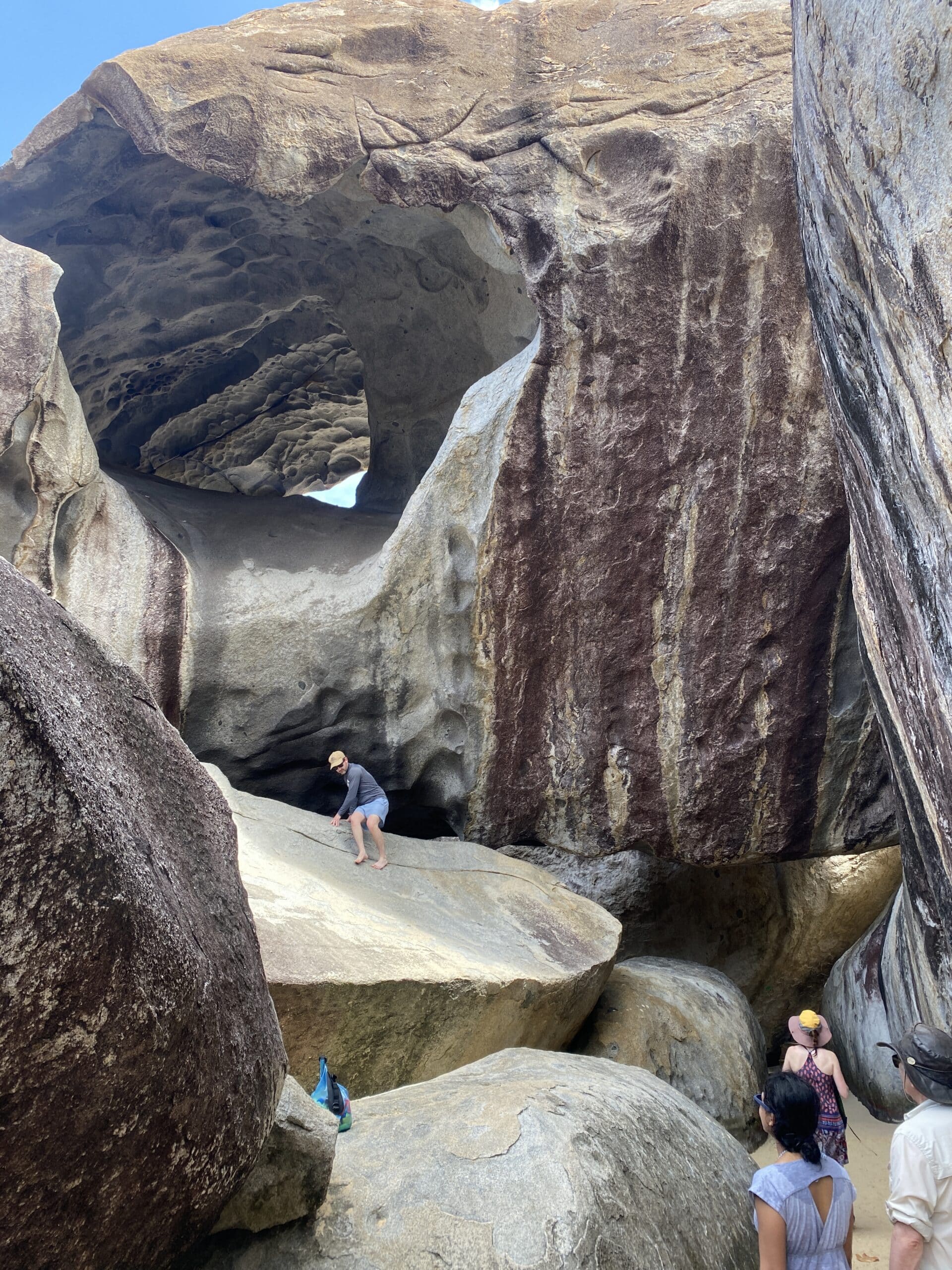 The Baths Virgin Gorda BVI charter itinerary